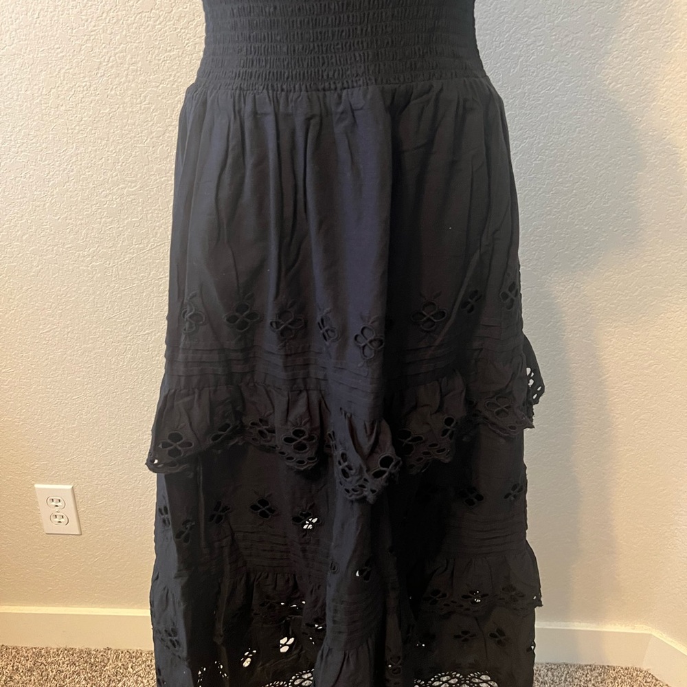 Black lace summer dress - Picture 6 of 7